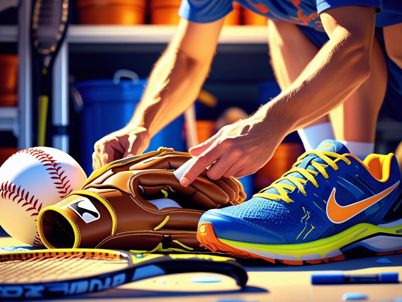 how to maintain sports equipment