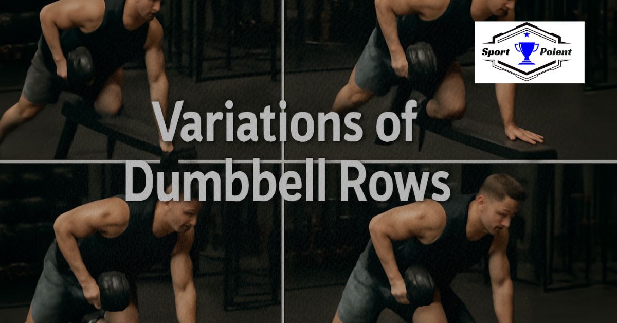 Variations of Dumbbell Rows by sportpoient.com