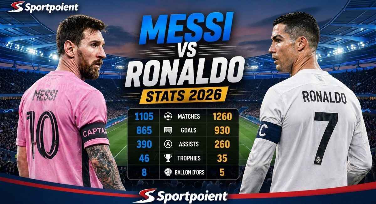 Messi vs Ronaldo Stats 2026