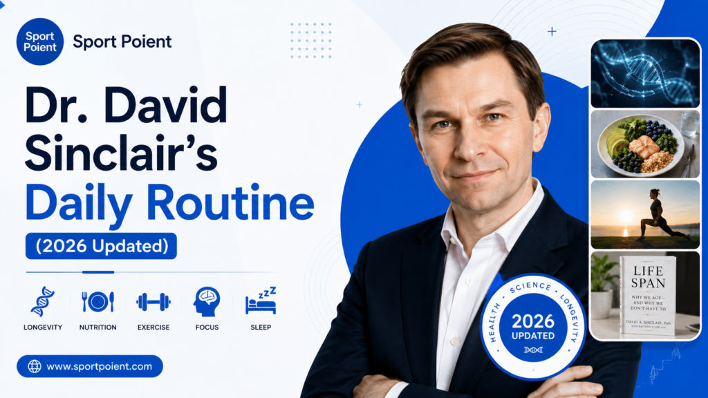 david sinclair daily routine