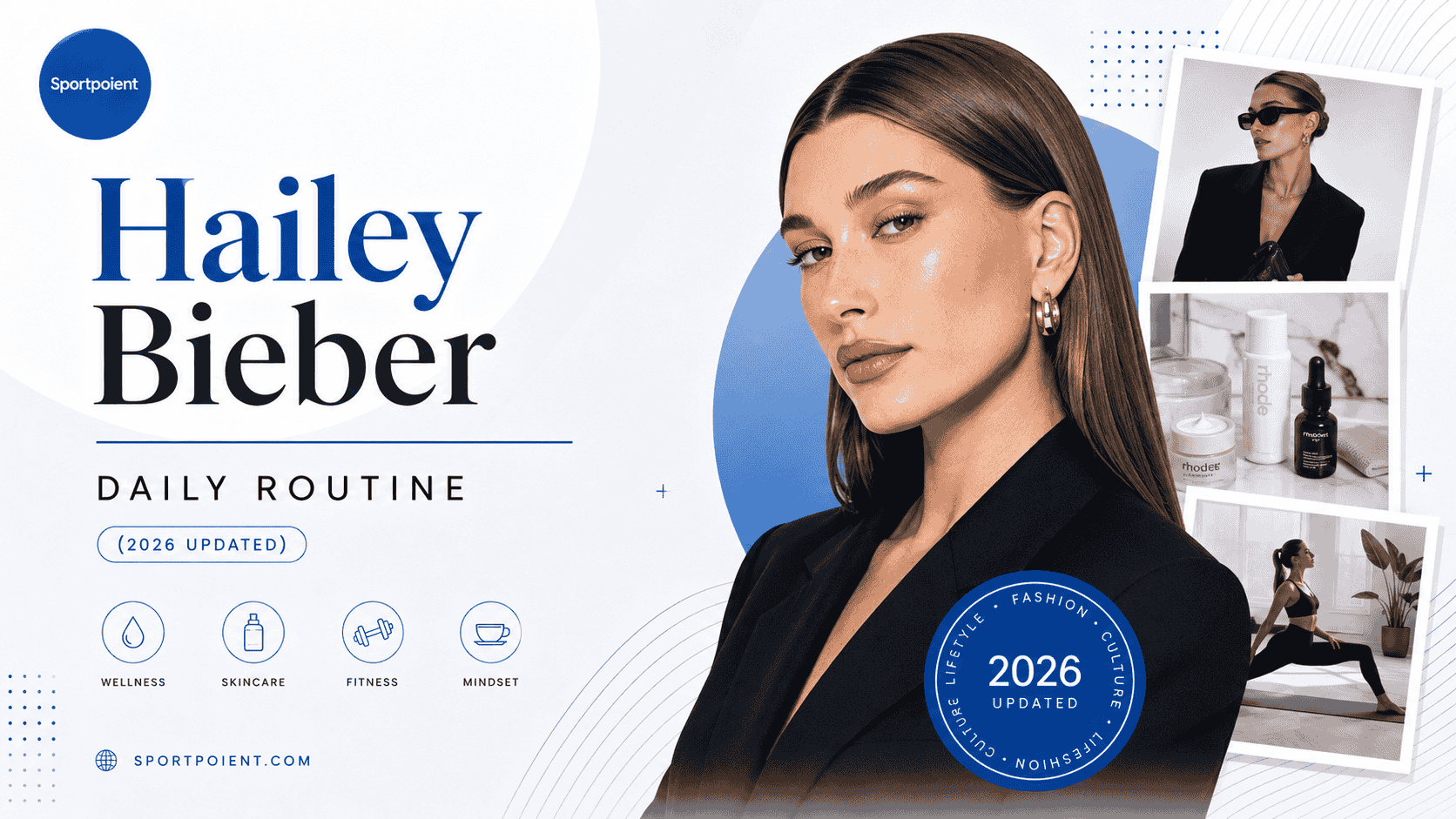 hailey bieber daily routine